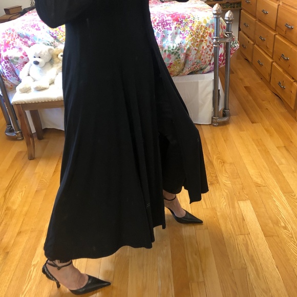 Long black cardigan - Picture 10 of 11